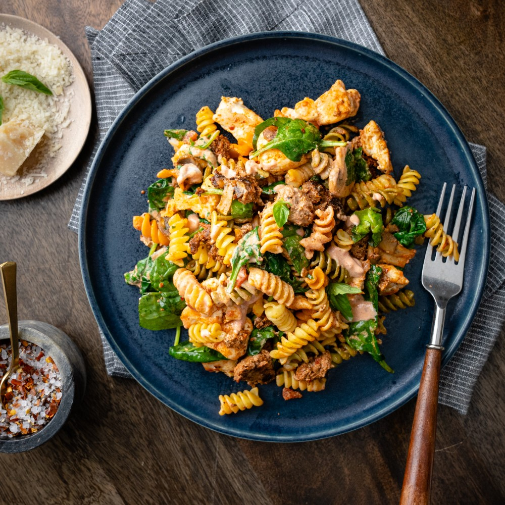 Chicken & Italian Sausage Pasta